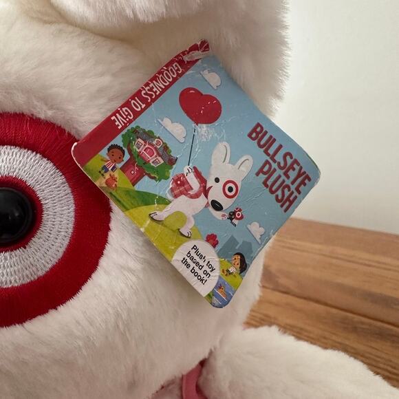 Target dog with backpack Plush - Picture 2 of 4